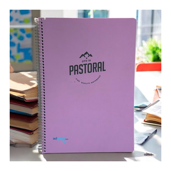Gıpta Pastoral Spralli Defter A4 120 Yaprak Kareli