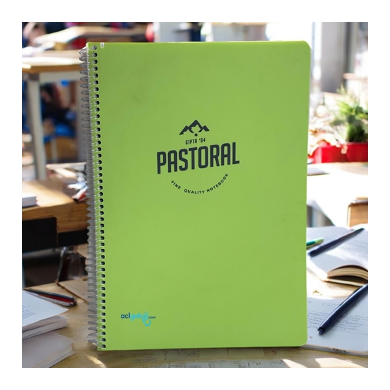 Gıpta Pastoral Spralli Defter A4 120 Yaprak Kareli