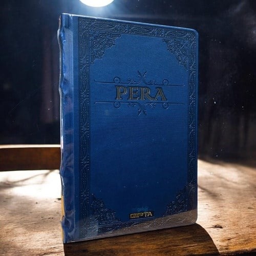 Gıpta Pera Deri Kapak Defter 13x21 120 Yaprak Çizgisiz
