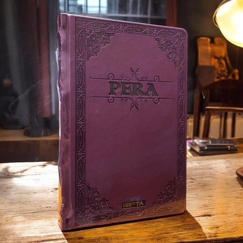 Gıpta Pera Deri Kapak Defter 13x21 120 Yaprak Çizgisiz