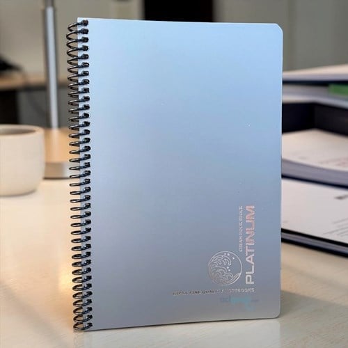 Gıpta Platinum Spralli Defter 17x24 100 Yaprak Kareli