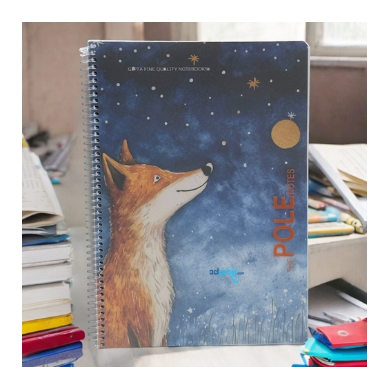 Gıpta Pole Notes Spralli Defter A4 80 Yaprak Çizgili