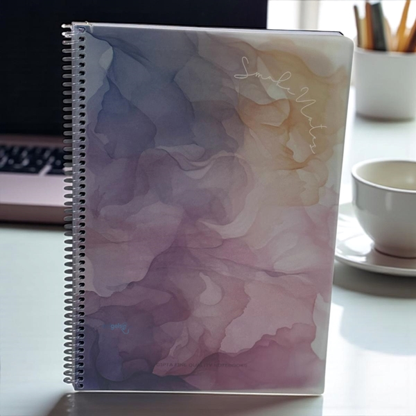 Gıpta Smoke Pp Kapak Spralli 80 Yaprak Defter A4 Çizgili