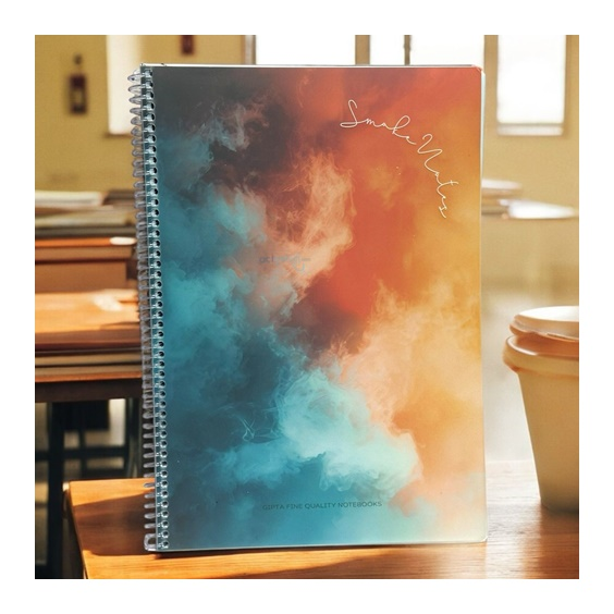 Gıpta Smoke Spralli Defter A4 80 Yaprak Kareli