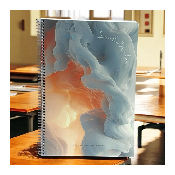 Gıpta Smoke Spralli Defter A4 80 Yaprak Kareli