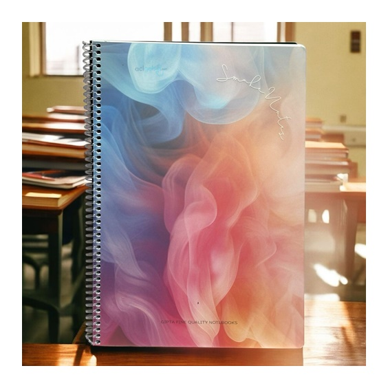 Gıpta Smoke Spralli Defter A4 80 Yaprak Kareli