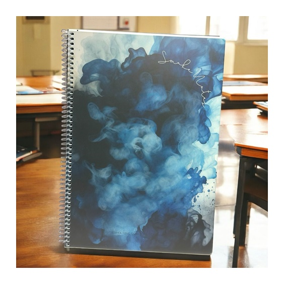 Gıpta Smoke Spralli Defter A4 80 Yaprak Kareli