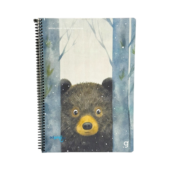 Gıpta Sneak Peek Spiralli Defter A4 80 Yaprak Çizgili
