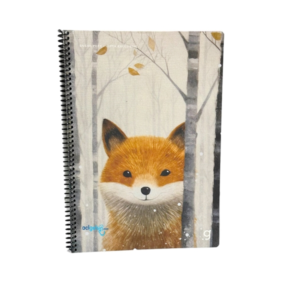 Gıpta Sneak Peek Spiralli Defter A4 80 Yaprak Kareli
