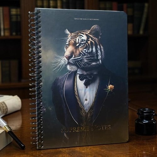Gıpta Supreme Notes Spiralli Sert Kapak Defter 17x24 120 Kareli