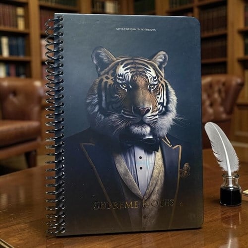 Gıpta Supreme Notes Spiralli Sert Kapak Defter 17x24 120 Çizgili
