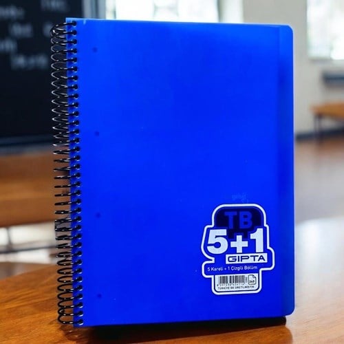 Gıpta Tb Spirali Ayraçlı Defter A4 240 Yaprak 5+1