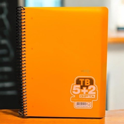 Gıpta Tb Spiralli Ayraçlı Defter A4 280 Yaprak 5+2