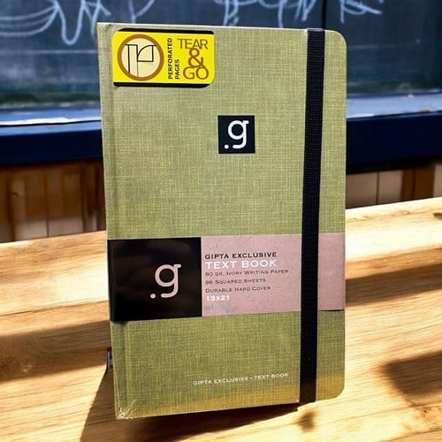 Gıpta Text Book Sert Kapak Defter 13x21 96 Yaprak Kareli