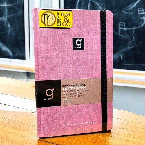 Gıpta Text Book Sert Kapak Defter 13x21 96 Yaprak Kareli