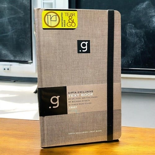 Gıpta Text Book Sert Kapak Defter 13x21 96 Yaprak Kareli