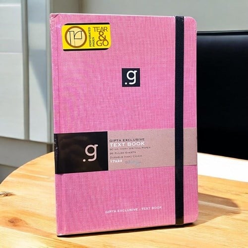 Gıpta Text Book Sert Kapak Defter 17x24 Cm 96 Yaprak Kareli