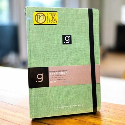 Gıpta Text Book Sert Kapak Defter 17x24 Cm 96 Yaprak Çizgili