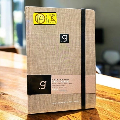 Gıpta Text Book Sert Kapak Defter 17x24 Cm 96 Yaprak Çizgili
