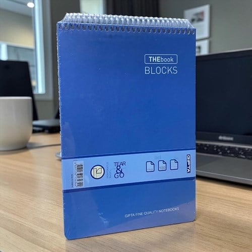Gıpta Thebook Blocks Spiralli Sert Kapak Bloknot 17x24-100 Yp Çizgili