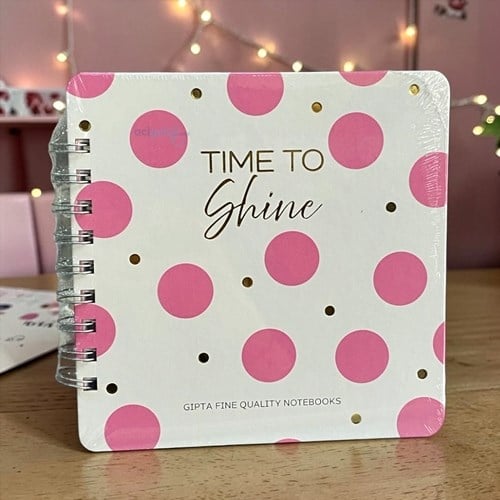 Gıpta Time Sert Kapak Defter 100 Yp Çizgili 16x16 Cm