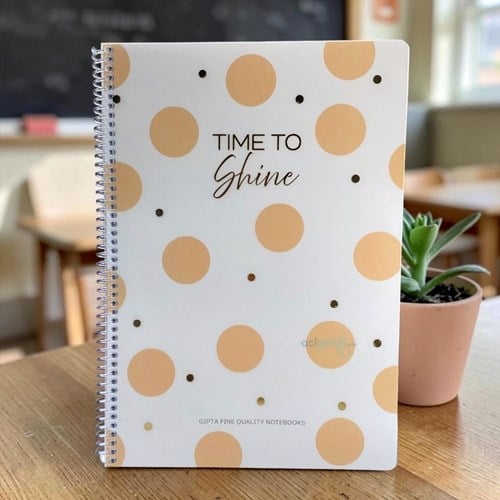 Gıpta Time Spiralli A4 80 Yaprak Kareli Defter
