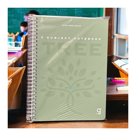 Gıpta Tree Sert Kapak Defter 17x24 120 Yaprak Çizgili