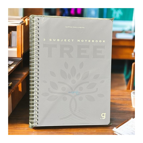 Gıpta Tree Sert Kapak Defter 17x24 120 Yaprak Çizgili