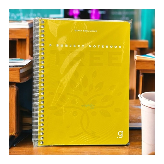 Gıpta Tree Sert Kapak Defter 17x24 120 Yaprak Çizgili