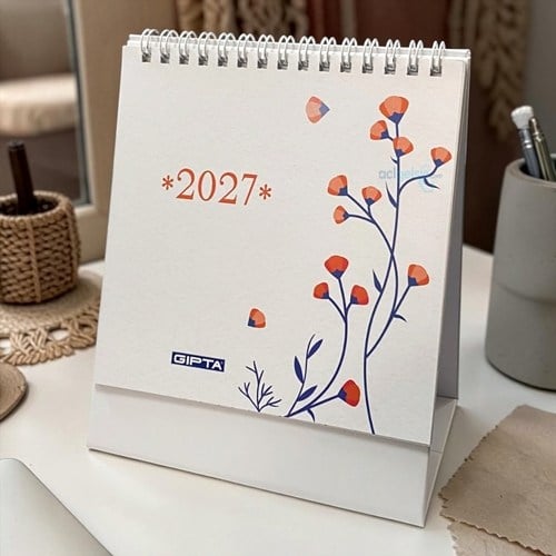 Gıpta Üçgen Takvim 2027 14x14 Cm