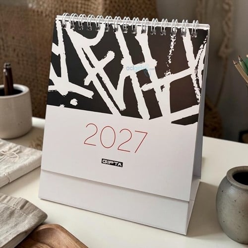 Gıpta Üçgen Takvim 2027 14x14 Cm