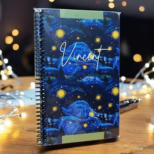 Gıpta Vincent Van Gogh Spiralli Defter 13x21 80 Yaprak Çizgili