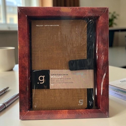Gıpta Wallet İp Dikiş Sert Kapak Kutulu A5 Defter 96 Yaprak Çizgili