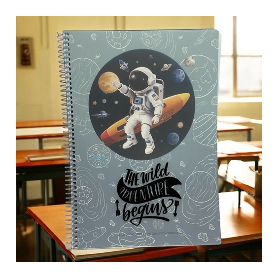Gıpta Wildbook Spralli Defter A4 80 Yaprak Kareli