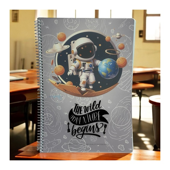 Gıpta Wildbook Spralli Defter A4 80 Yaprak Kareli