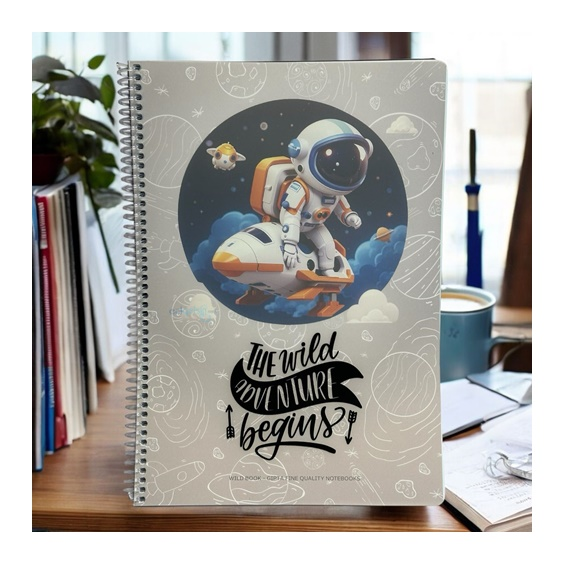 Gıpta Wildbook Spralli Defter A4 80 Yaprak Çizgili