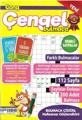 Gong Çengel Bulmaca Dergisi 2026/03