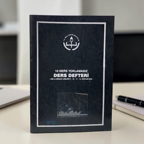 Gülpaş 10 Ders Yoklamasız Ders Defteri Plastik Kapak