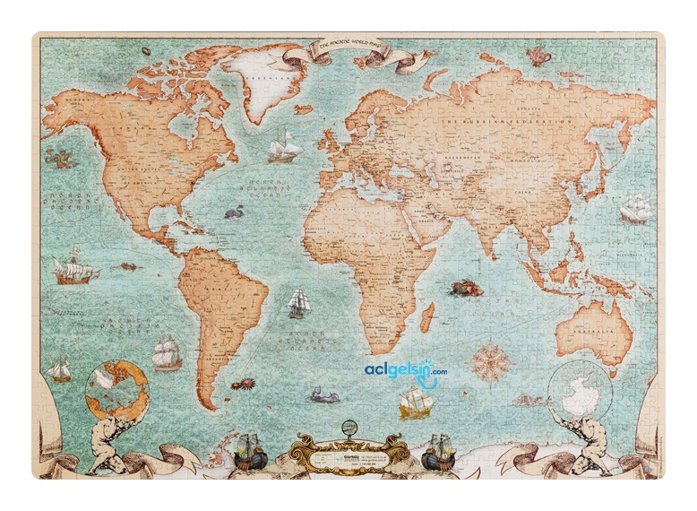 Gürbüz Antik Dünya Puzzle 1000 Parça