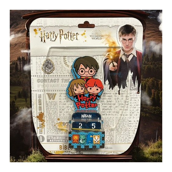 Harry Potter Ahşap Sonsuz Biblo Takvim