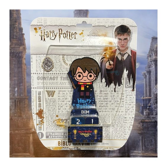 Harry Potter Ahşap Sonsuz Biblo Takvim