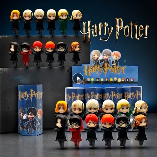 Harry Potter Anime Style Telefon Tablet Çok Amaçlı Figür Set