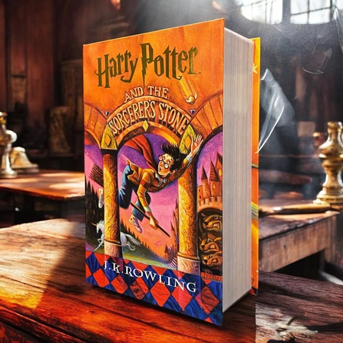 Harry Potter Kitap Görünümlü Kilitlenebilir Metal Gizli Kasa