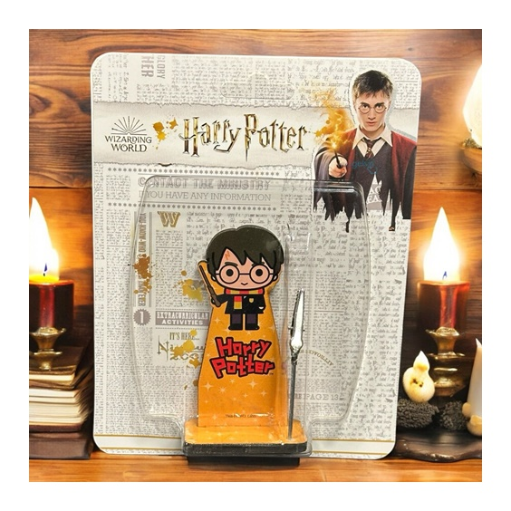 Harry Potter Masa Üstü Ahşap Not Tutucu