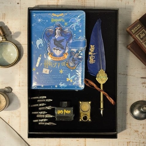Harry Potter Mavi Defter Mürekkep Ve Divit Kalem Seti