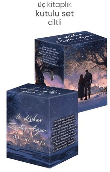 İs Kokan Zeytin Ağacı Kutulu Set - Ciltli