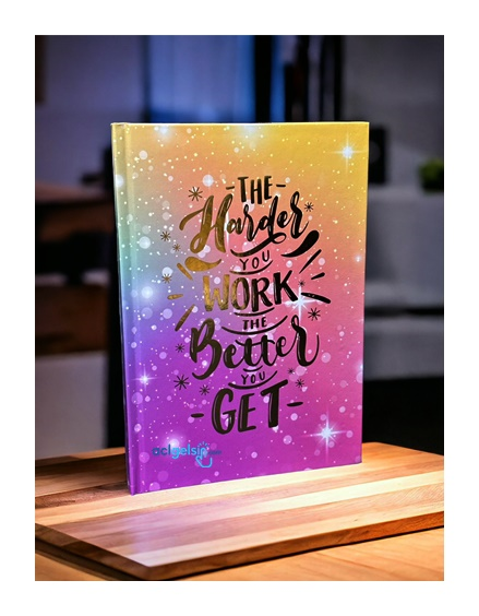 Kalipso Better Varak Baskılı Sert Kapak Defter