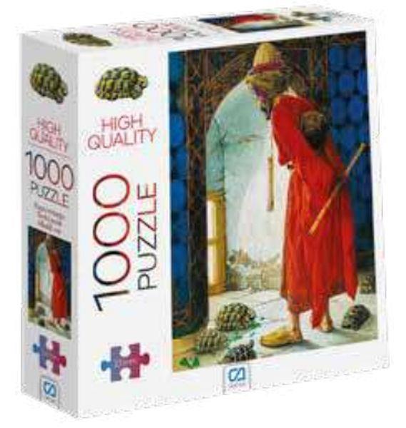 Kaplumbağa Terbiyecisi Puzzle 1000