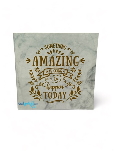 Karton Kapak 21x21 Motivasyon Defter Çizgili