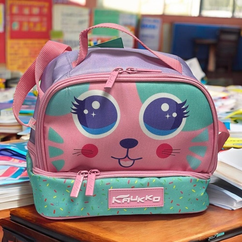 Kaukko Kids Beslenme Çantası Cute Face Mouse L7145